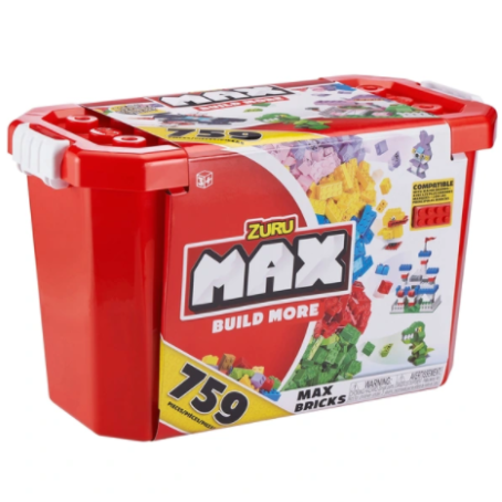 Конструктор в боксе Zuru MAX Build More 759 деталей