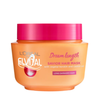 Маска для поврежденных волос Loreal Elvital Dream Length 300мл