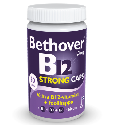 Витамины Bethoven Strong Caps В12 в капсулах 30 шт.