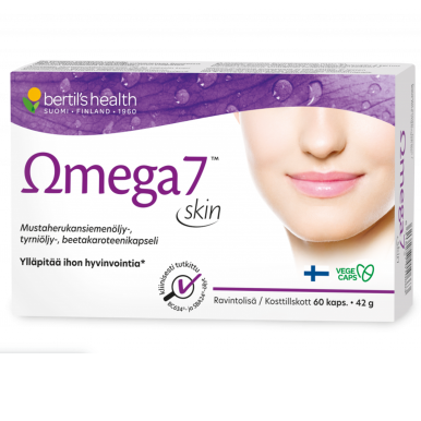 Omega 7 Skin Bertils в капсулах 60 шт.