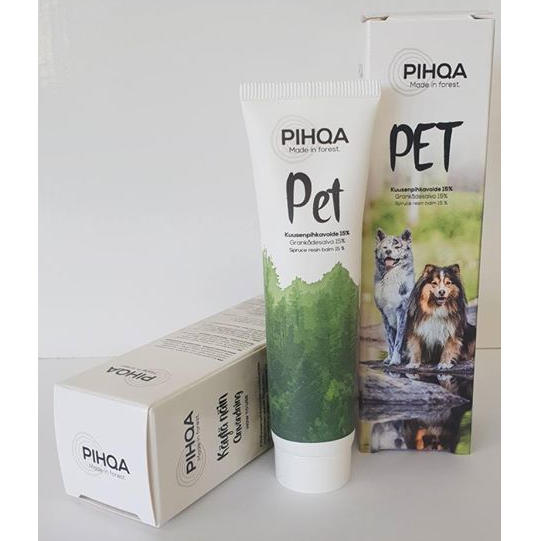 Антисептическая смола Pihqa Pet для обработки небольших повреждений у домашних животных 27,5 мл