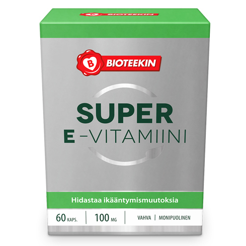 Витамин Е Bioteekin Super в капсулах 60 шт.