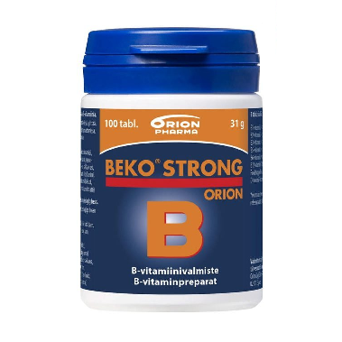Витамины группы В Beko Strong Orion в таблетках 100 шт.