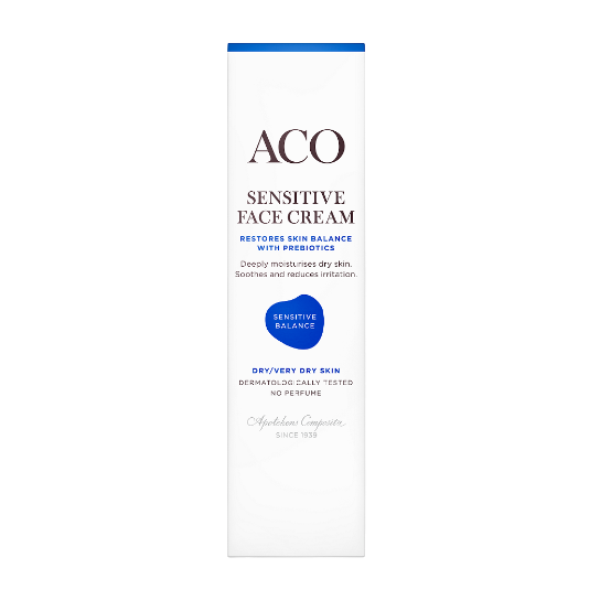Крем для лица ACO Sensitive для сухой и чувствительной кожи 50 мл