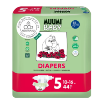 Подгузник 5/10-16кг Muumi Baby Diapers 44шт 