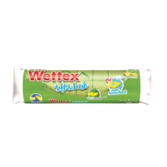 Впитывающая ткань в рулоне для уборки Wettex Soft & Fresh 1,5м