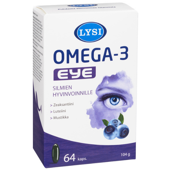 Lysi Omega-3 Yey (Лиси Омега 3 для глаз) в капсулах 64 шт.