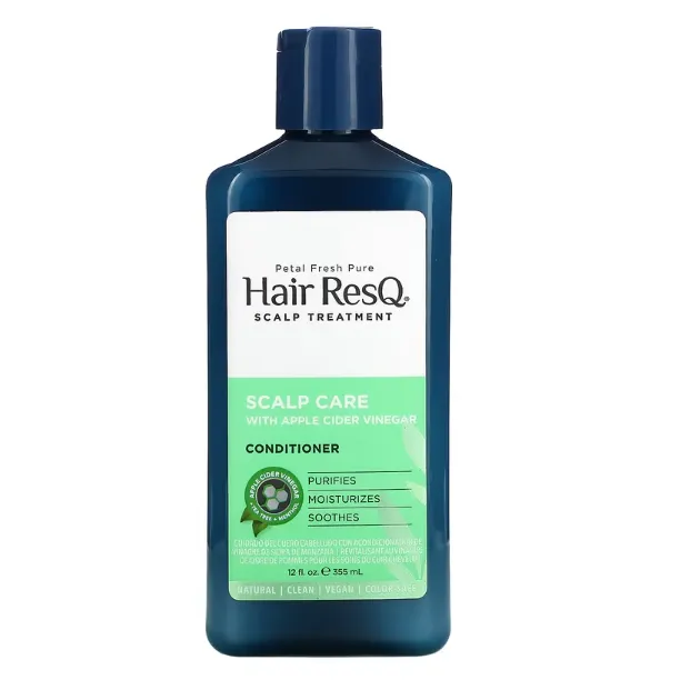 Кондиционер для устранения симптомов раздраженности кожи головы Petal Fresh Hair ResQ с экстрактом яблочного уксуса 355 мл