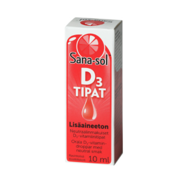 ORKLA HEALTH Sana-Sol витамин D капли 10мкг
