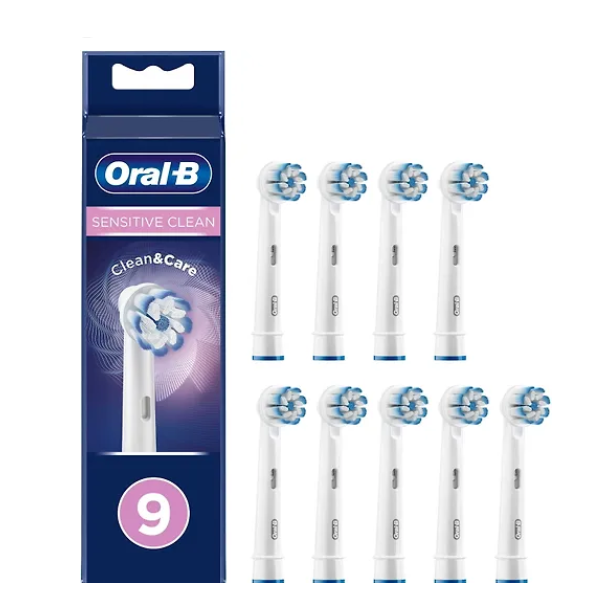 Насадки для зубных щеток Oral-B Sensitive Clean (9 шт.), Oral-B Sensitive Clean, Oral-B