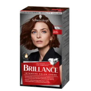Краска для волос Schwarzkopf Brillance 874 Velvet Brown