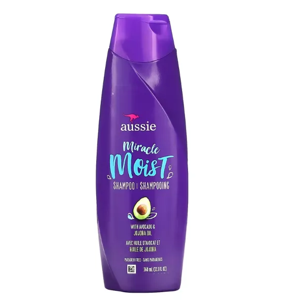 Шампунь для сухих волос Aussie Miracle Moist с маслами авокадо и жожоба 360 мл