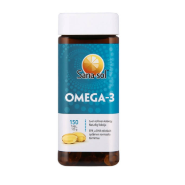 ORKLA HEALTH Sana-sol Omega-3  150 капсул