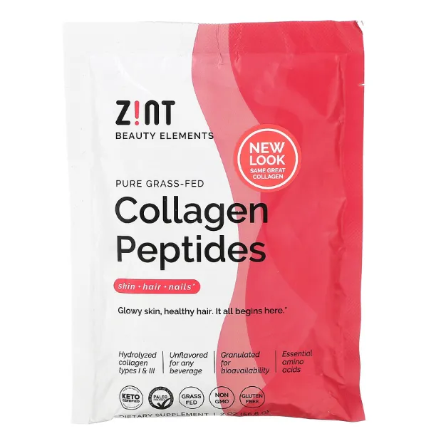 Коллаген гидролизованный I и III типа Collagen Peptides Zint 56,6 г