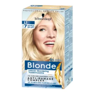 Крем-краска для волос Schwarzkopf Blonde L1 Интенсивный блондин