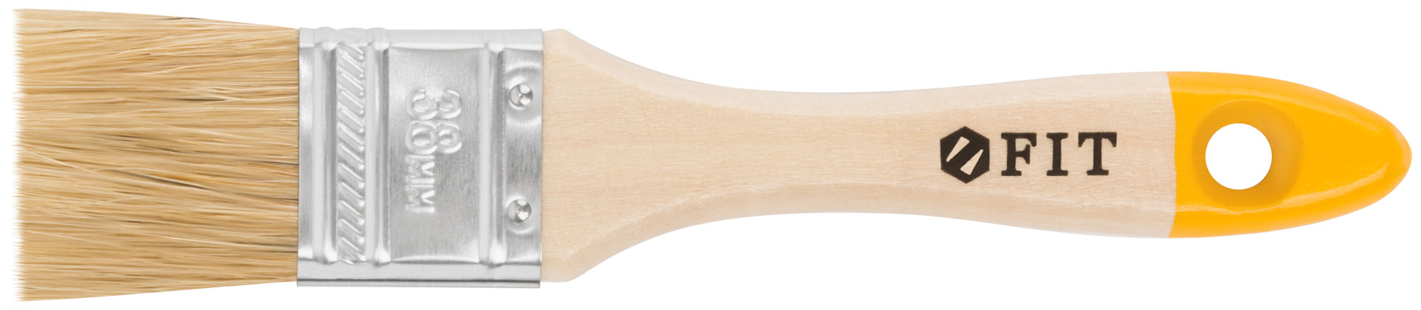 Кисть флейцевая FIT 1,5" с натуральной щетиной
