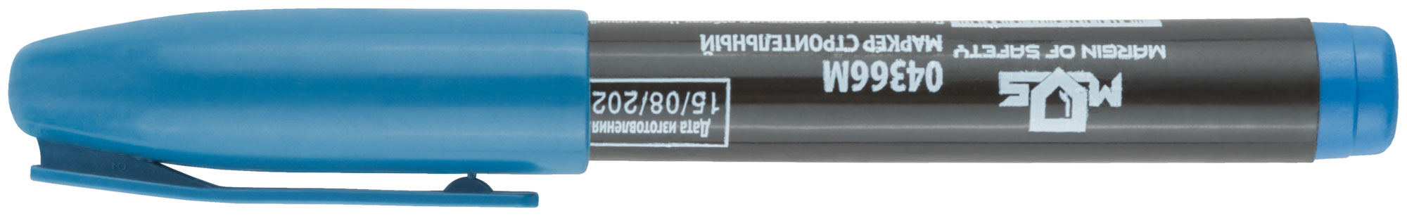 Перманентный маркер MOS, синий, код 04366М