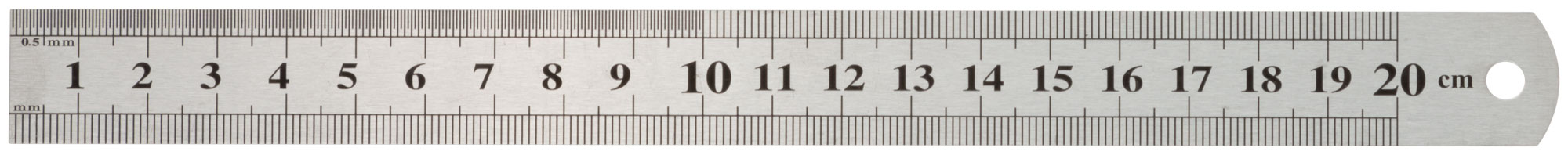 Линейка нержавеющая 200х19 мм FIT IT