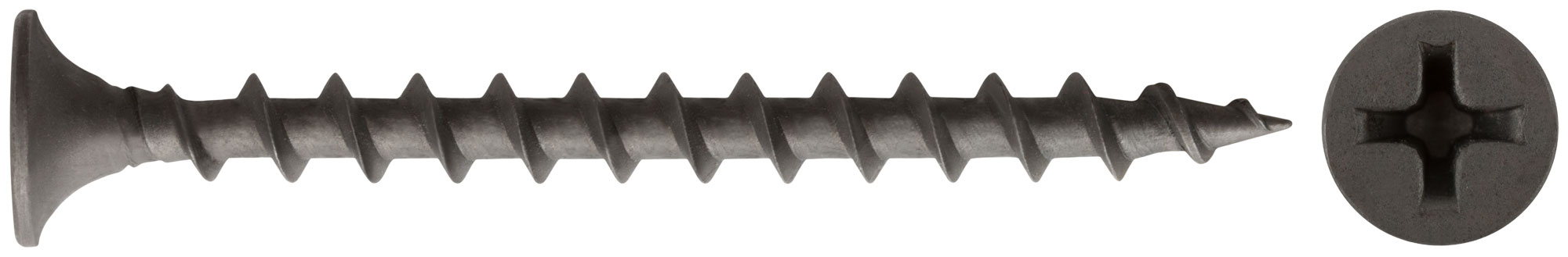 Саморезы черные по гипроку 3,5 х 45