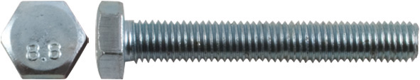 Болт 6-гранная головка М10 х 25, 100 шт, DIN933