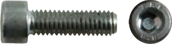 Болт DIN 912 8х20, внутренний шестигранник, 100 шт.