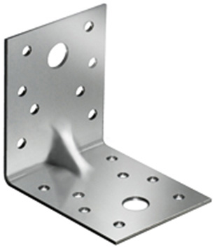 Крепежный усиленный уголок KUU 105 х 105 х 90 х 2