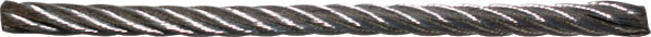 стальной трос DIN 3055 5мм (1 м) 31455