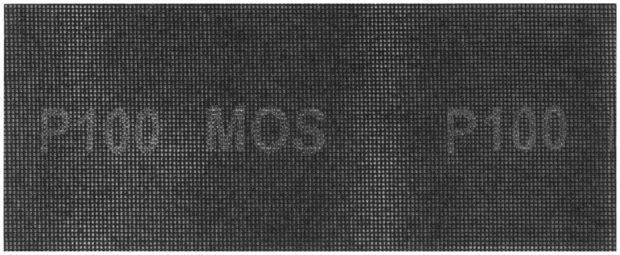 Сетки шлифовальные MOS 115х280 мм, Р100, 5 шт.