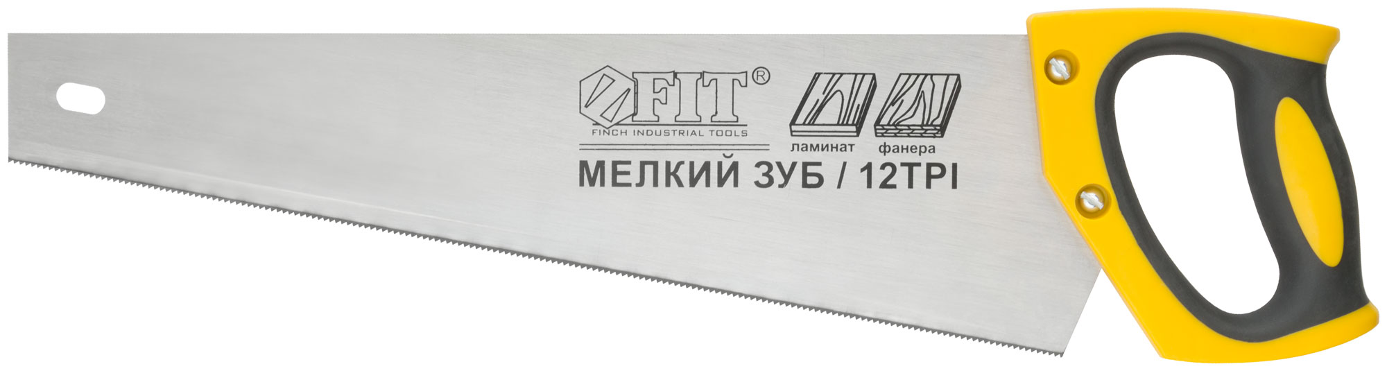 Ножовка по ламинату FIT 400 мм с мелким зубом