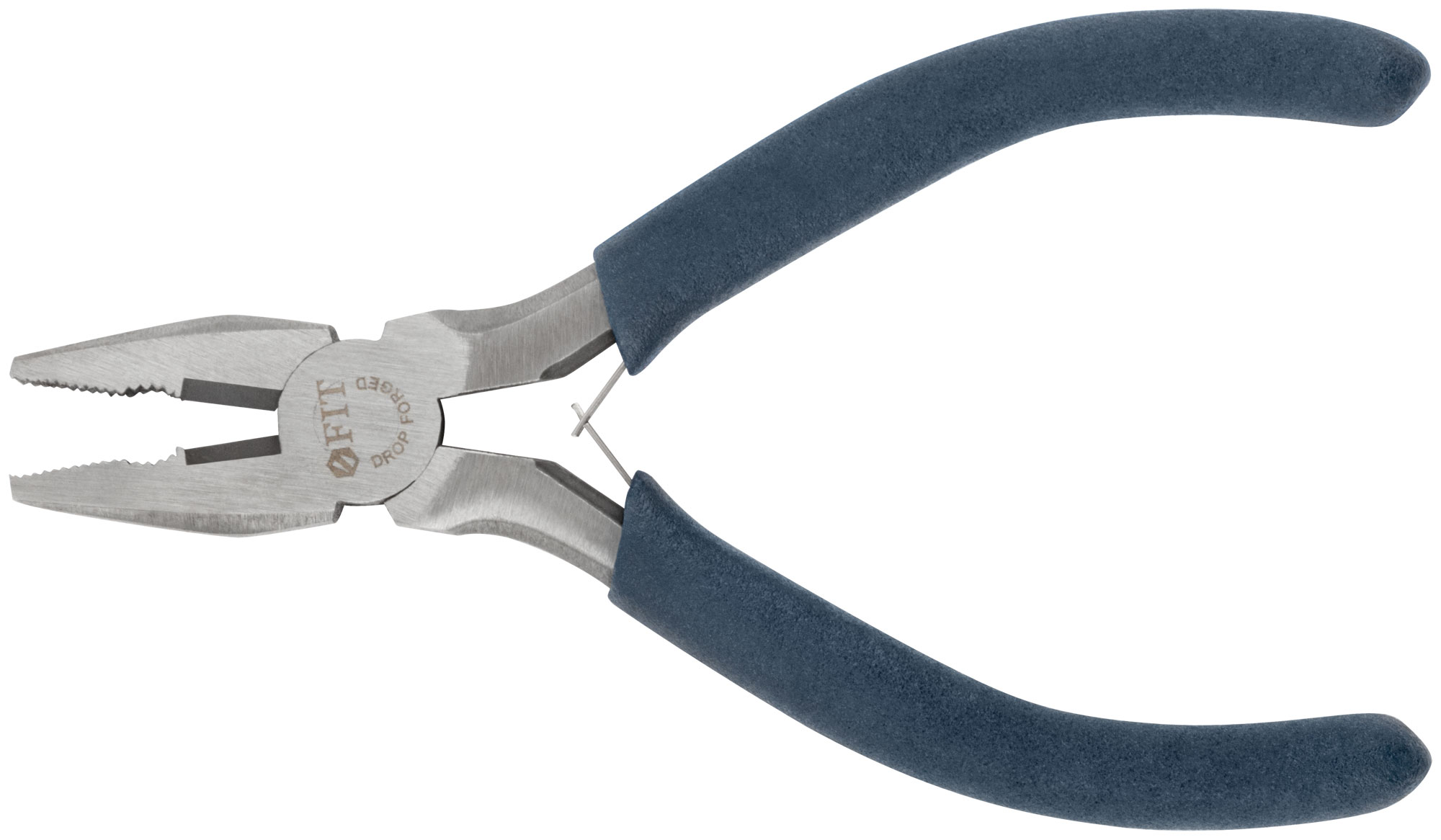 Плоскогубцы FIT 51125 с синими ручками