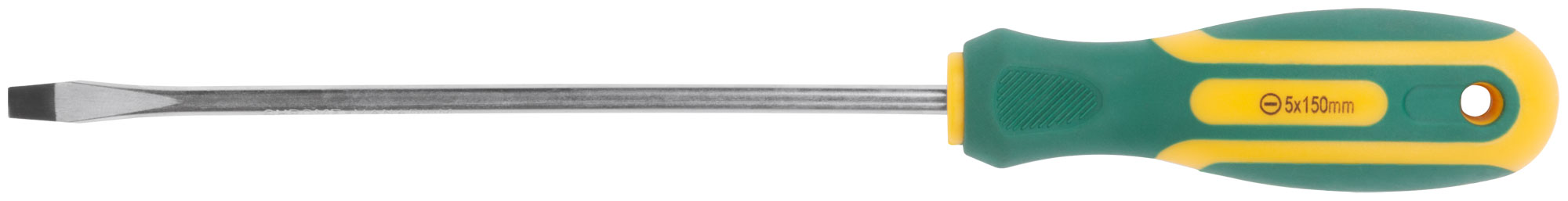 Отвертка FIT 55203 с прорезиненной ручкой