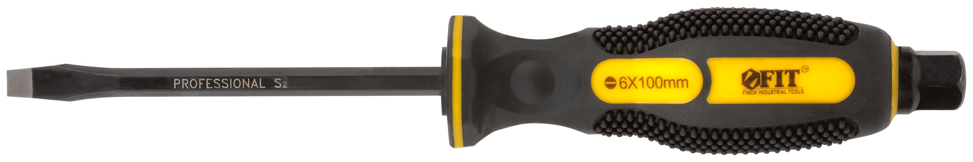 Ударная отвертка FIT 55636 с жало из S2 стали