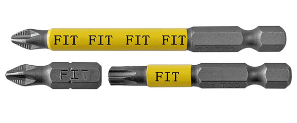Биты кованые FIT 57523, 150 мм, T30, сталь S2