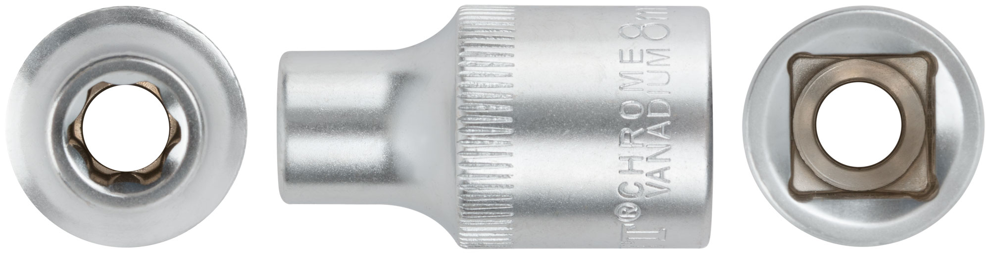 Головка 6-гранная 1/2" 8 мм FIT