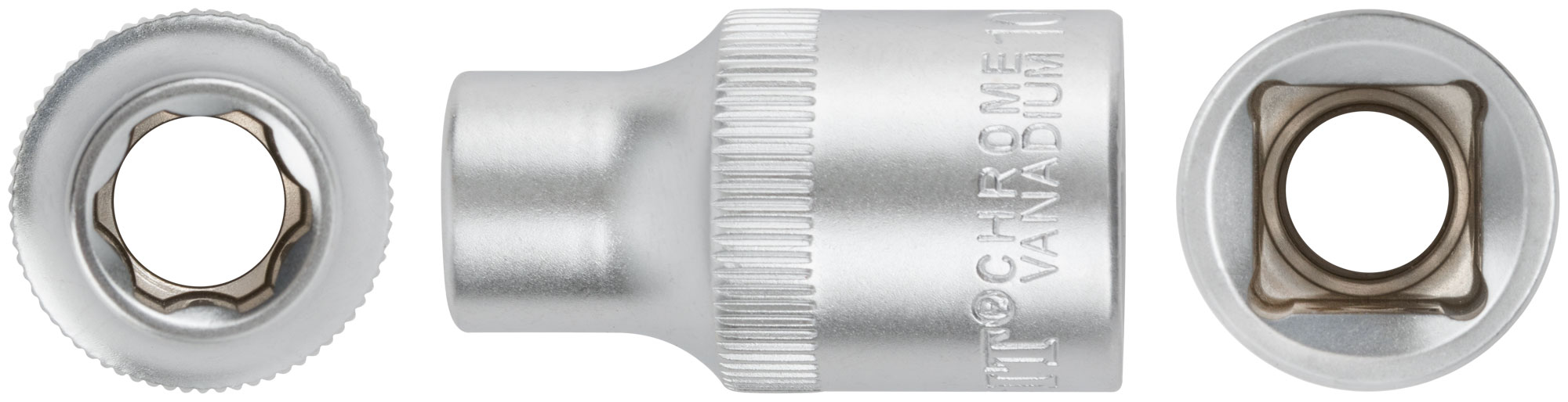 Шестигранная головка FIT 62040 10 мм из CrV стали