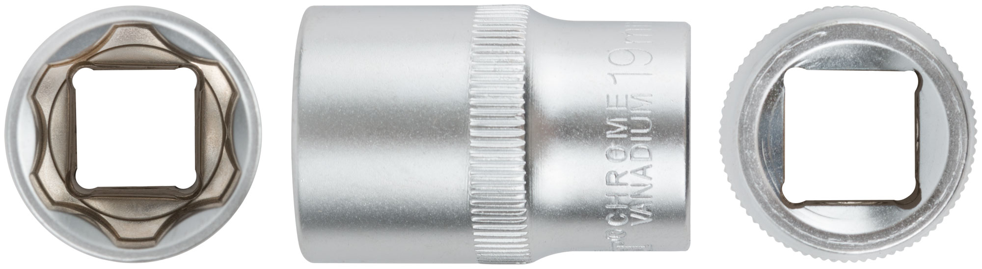 шестигранная головка FIT 19 мм CrV