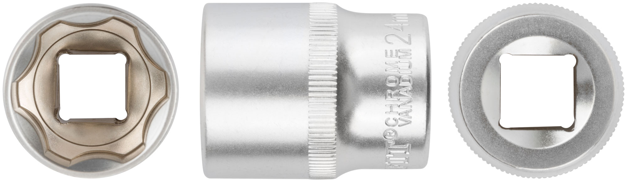 шестигранная головка 24 мм CrV FIT 62054