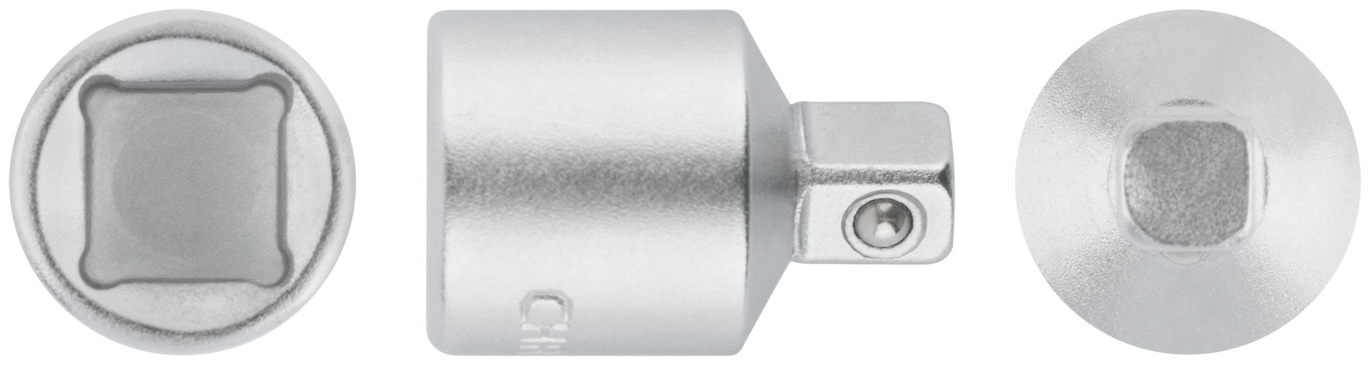 Переходник для воротка CrV 1/4" (П) - 3/8" (М) FIT