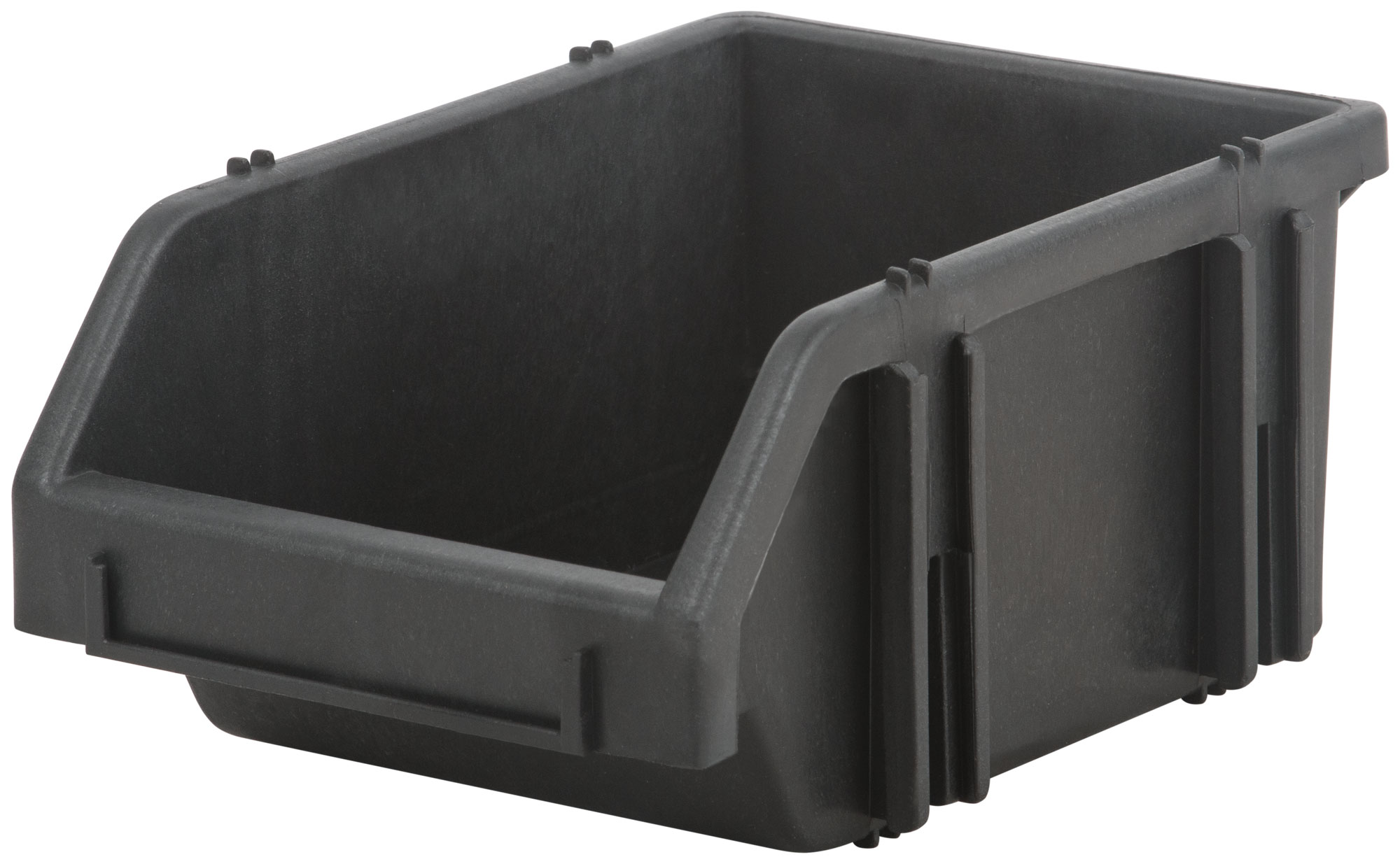 Лоток пластиковый FIT 65693 черный 75х110х165 мм