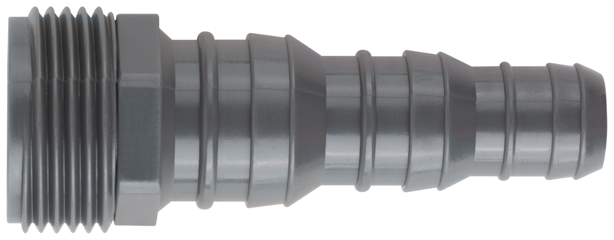 Адаптер пластиковый 1/2" - 5/8" - 3/4" с резьбой 3/4"