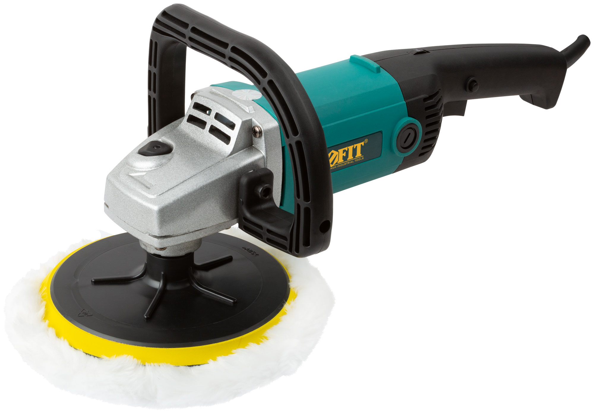 шлифмашина полировальная FIT CP-1200 1200 Вт 180 мм