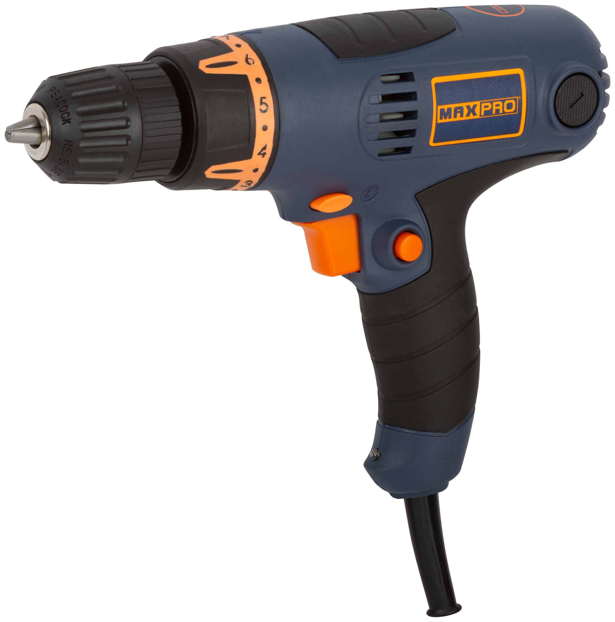 Электрическая дрель-шуруповерт MAX-PRO 320 Вт, модель MPED320VUF