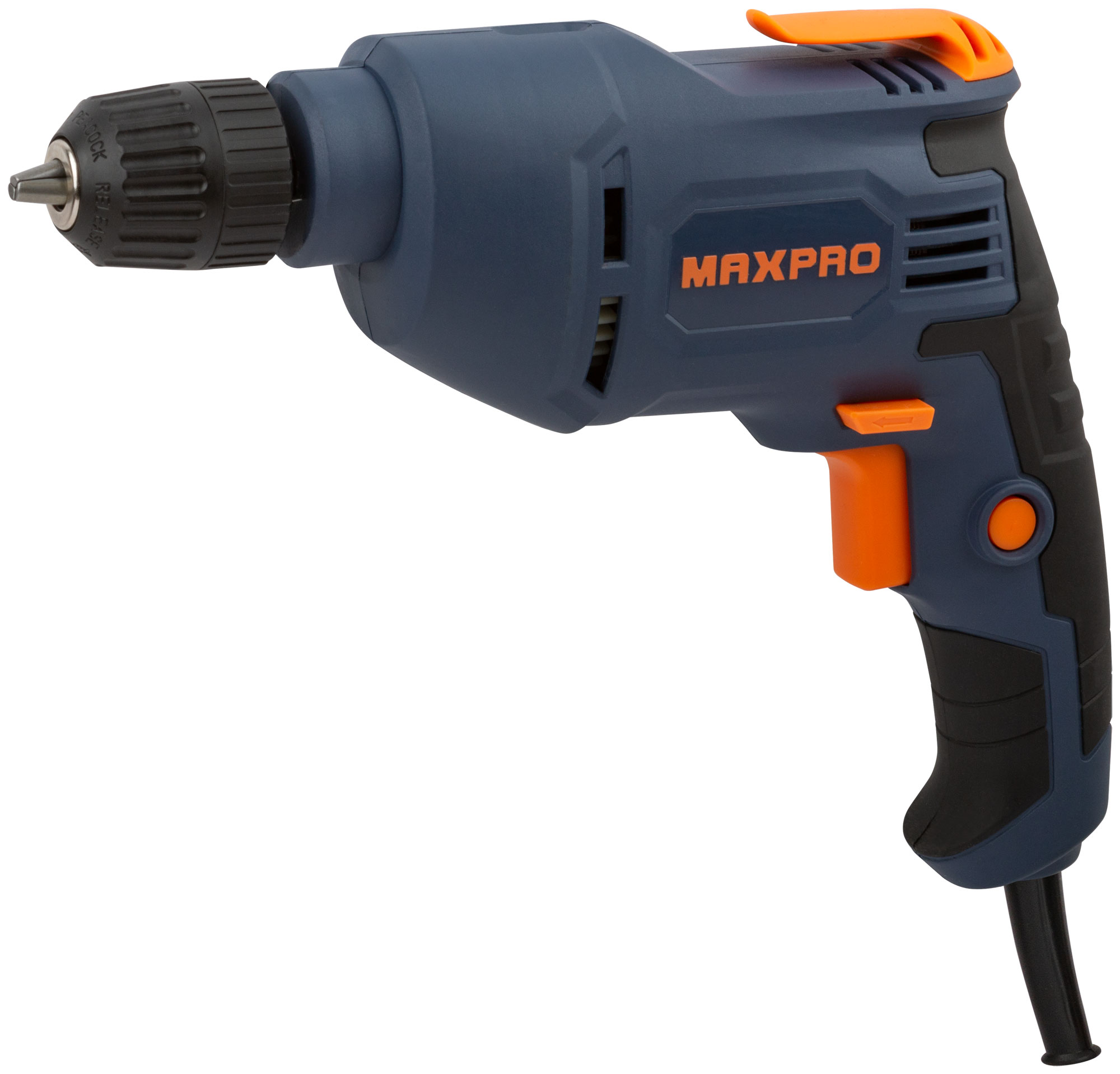Дрель электрическая MAX-PRO MPED450VF 450 Вт