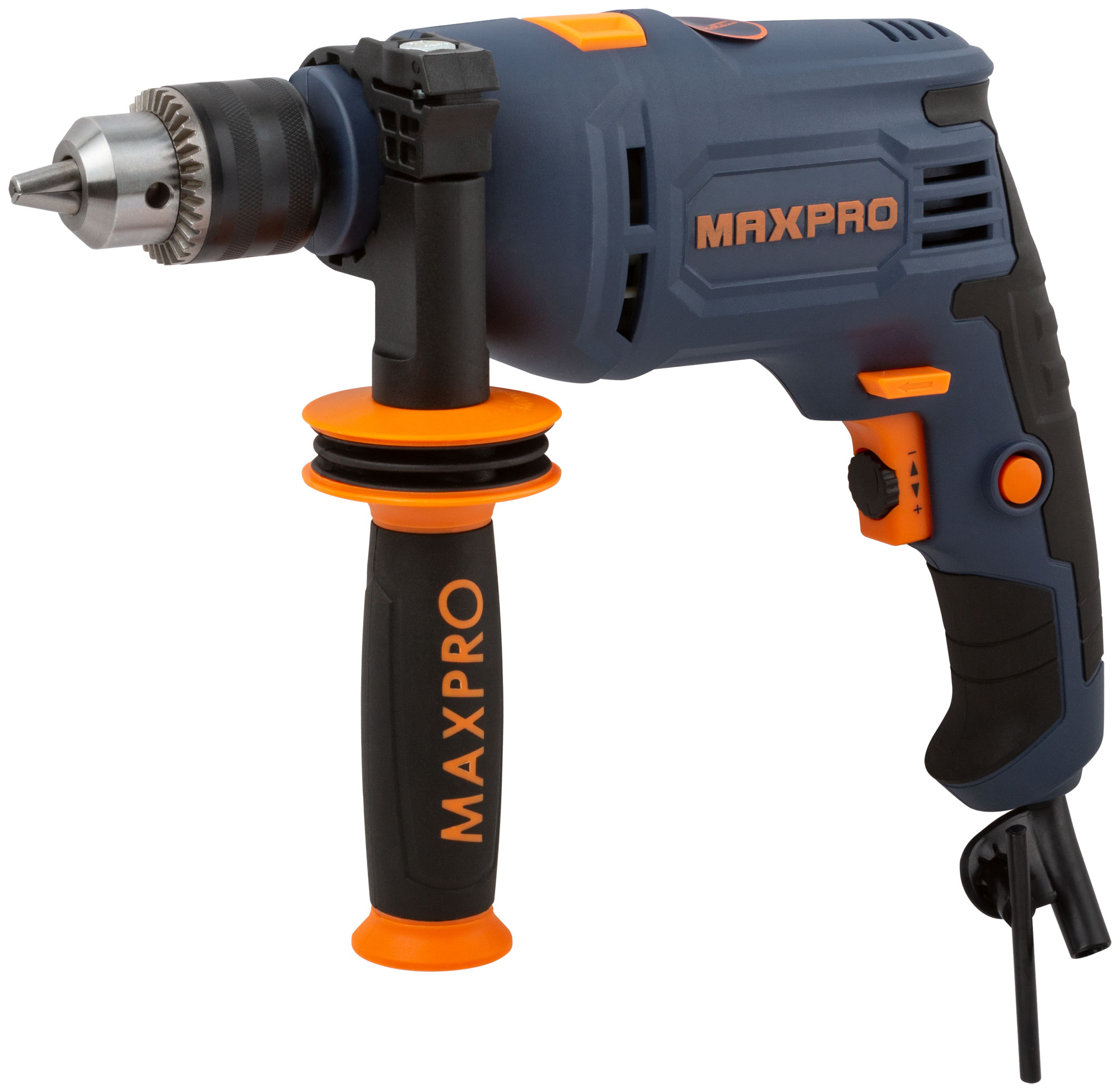 Ударная дрель MAX-PRO 600 Вт с антивибрационной ручкой