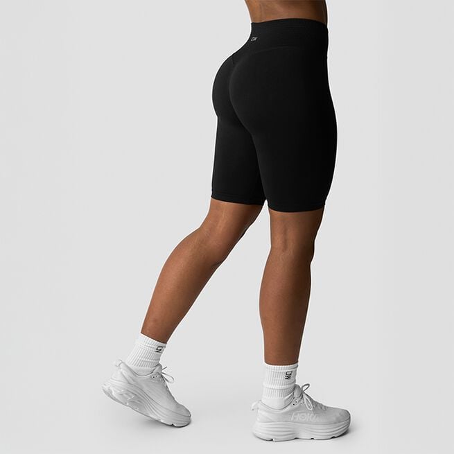 Байкерские шорты Define V-образного кроя, черные