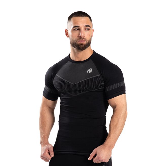 Бесшовная футболка Norton, черная