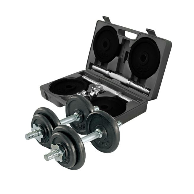 Набор регулируемых гантелей Gymstick 2x10 кг