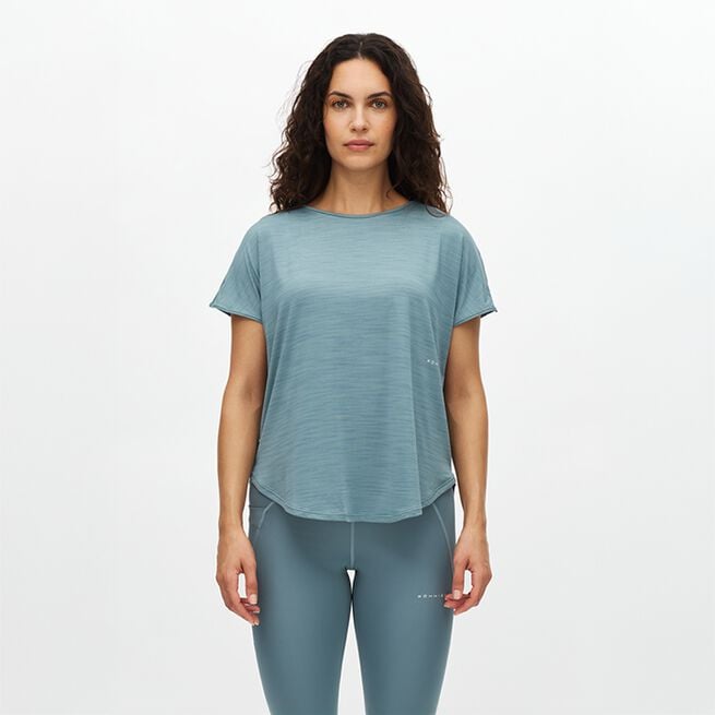 Рубашка для тренировок по движению синяя