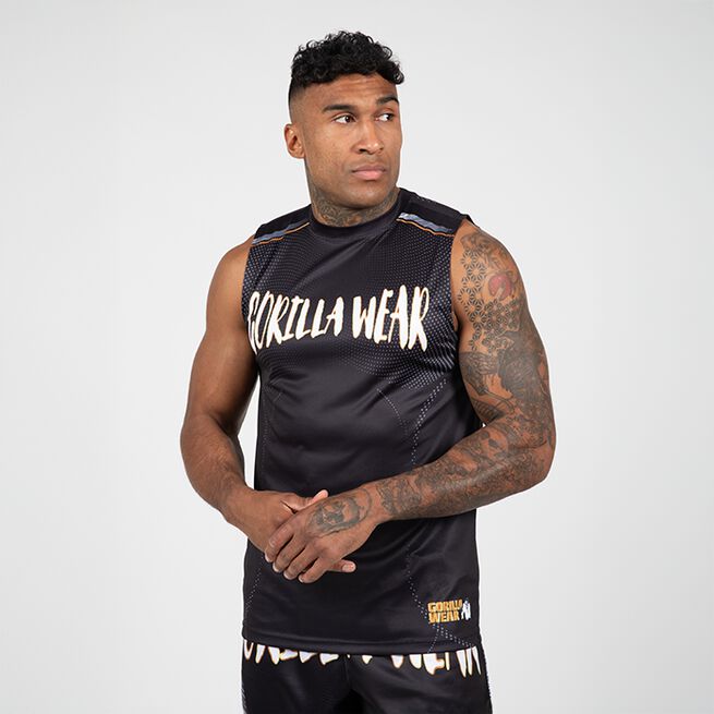 Тренировочный топ Clayton, черное золото