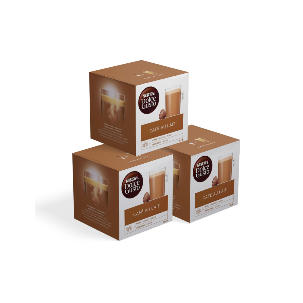 Набор кофе в капсулах NESCAFÉ Dolce Gusto Café Au lait 3 x 16 шт